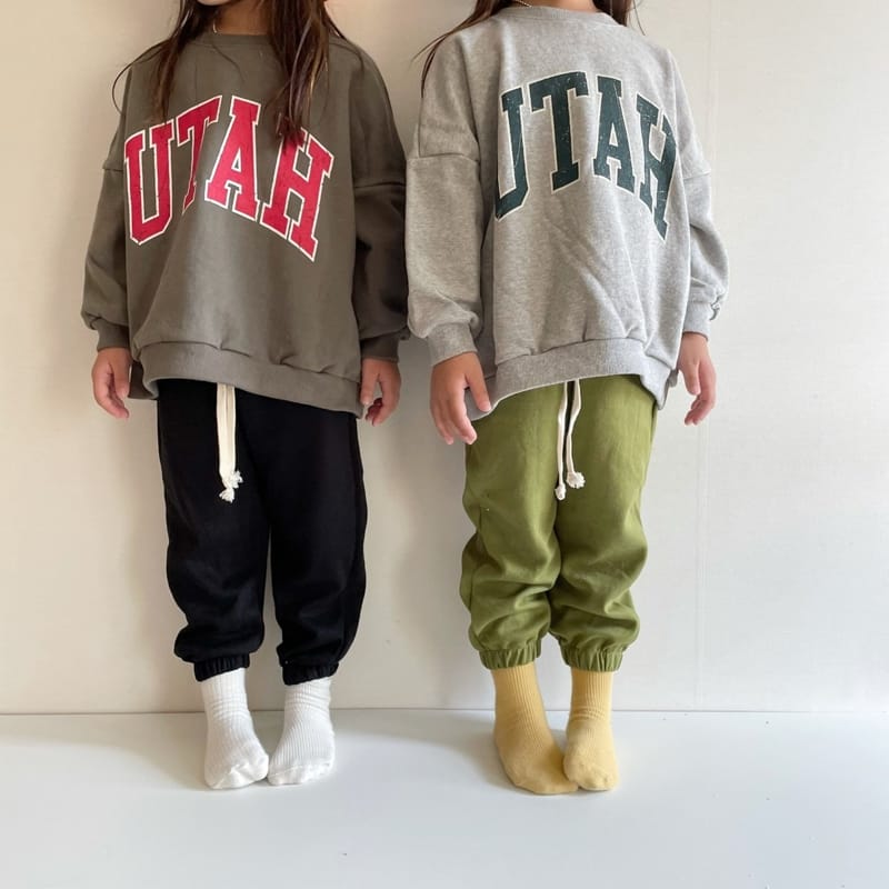 THE GREY - Korean Children Fashion - #Kfashion4kids - JoggerTraining Pants - 12