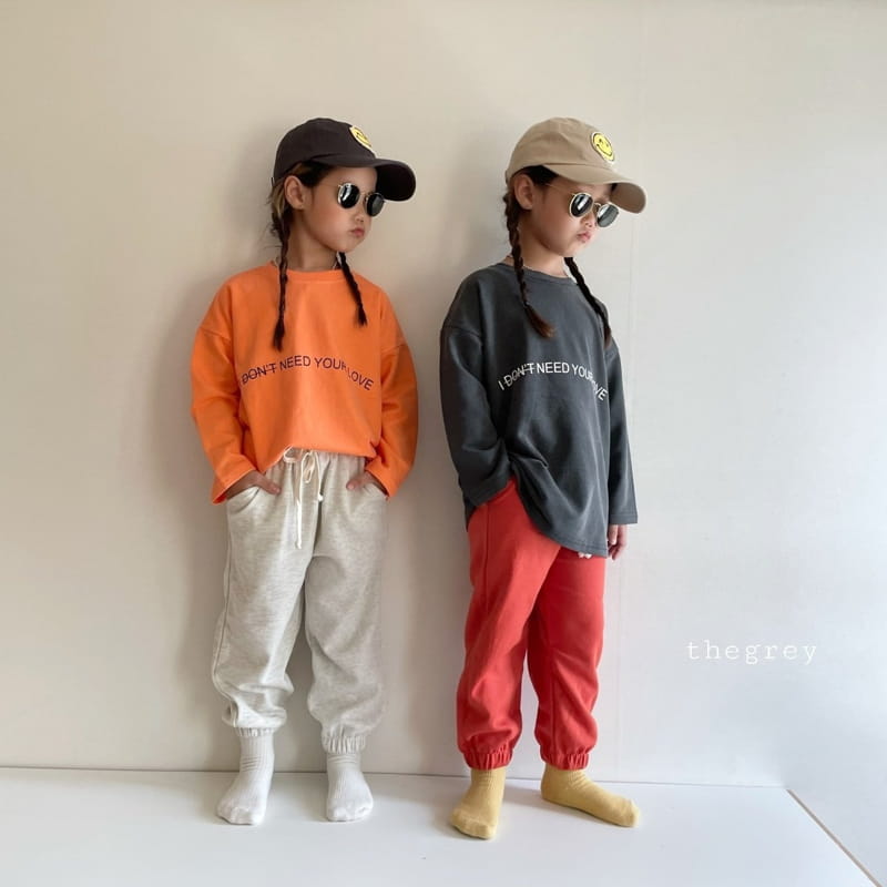 THE GREY - Korean Children Fashion - #Kfashion4kids - JoggerTraining Pants - 7