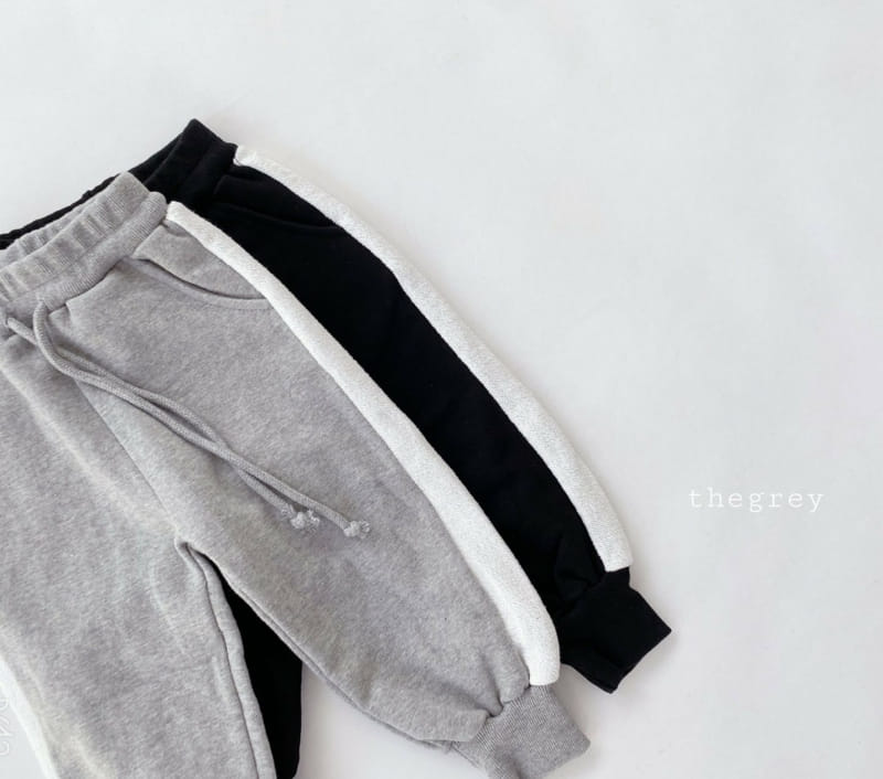 THE GREY - Korean Children Fashion - #Kfashion4kids - Line Training Pants - 10