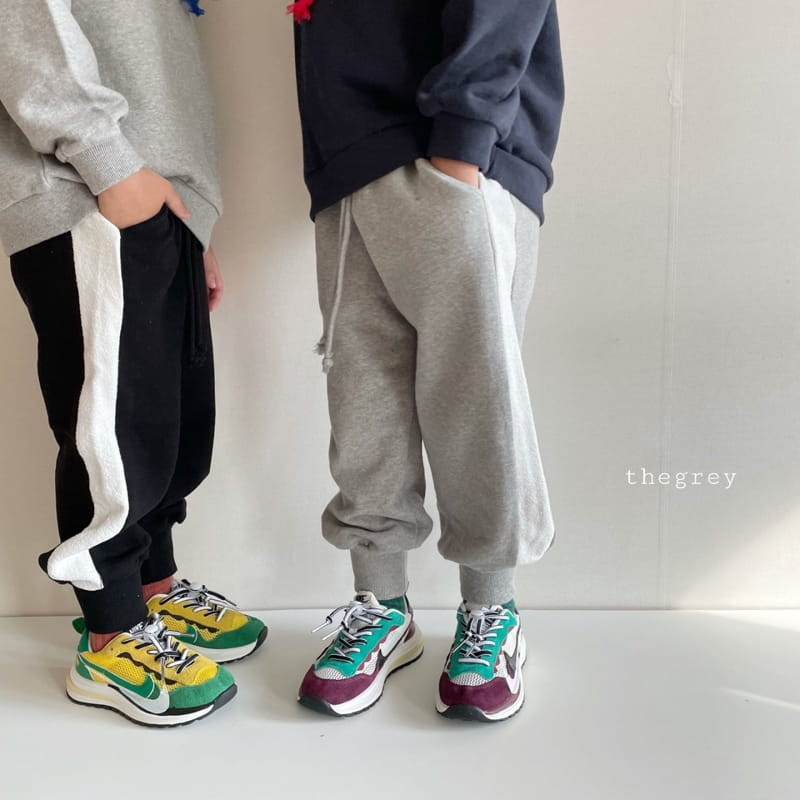 THE GREY - Korean Children Fashion - #Kfashion4kids - Line Training Pants - 2