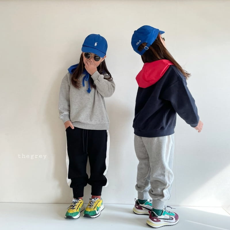 THE GREY - Korean Children Fashion - #Kfashion4kids - Line Training Pants - 5