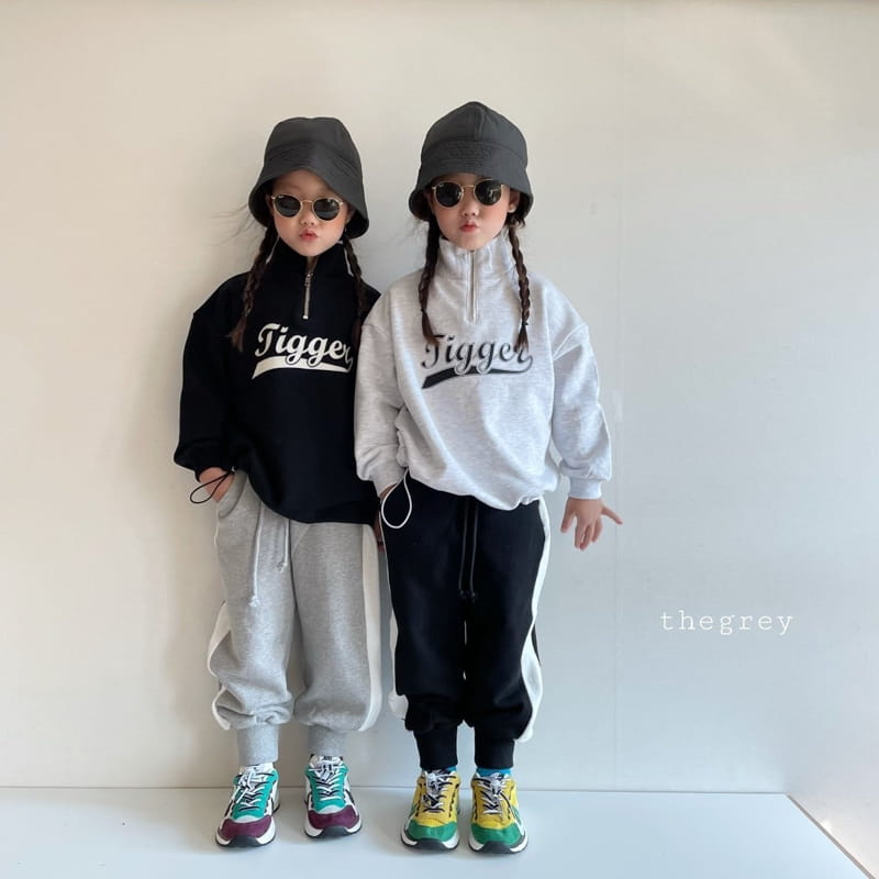 THE GREY - Korean Children Fashion - #Kfashion4kids - Line Training Pants - 7