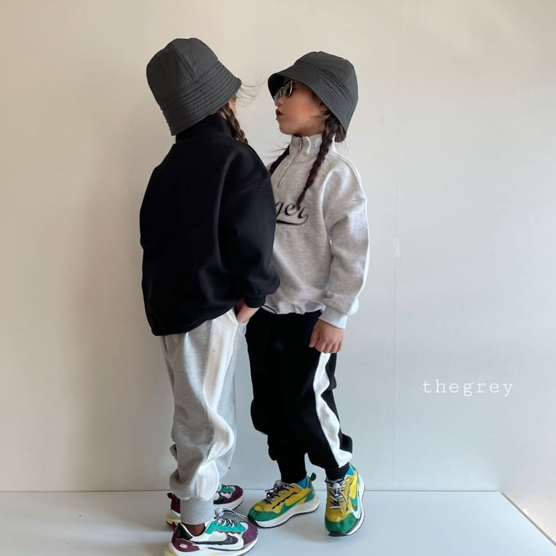 THE GREY - Korean Children Fashion - #Kfashion4kids - Line Training Pants - 8