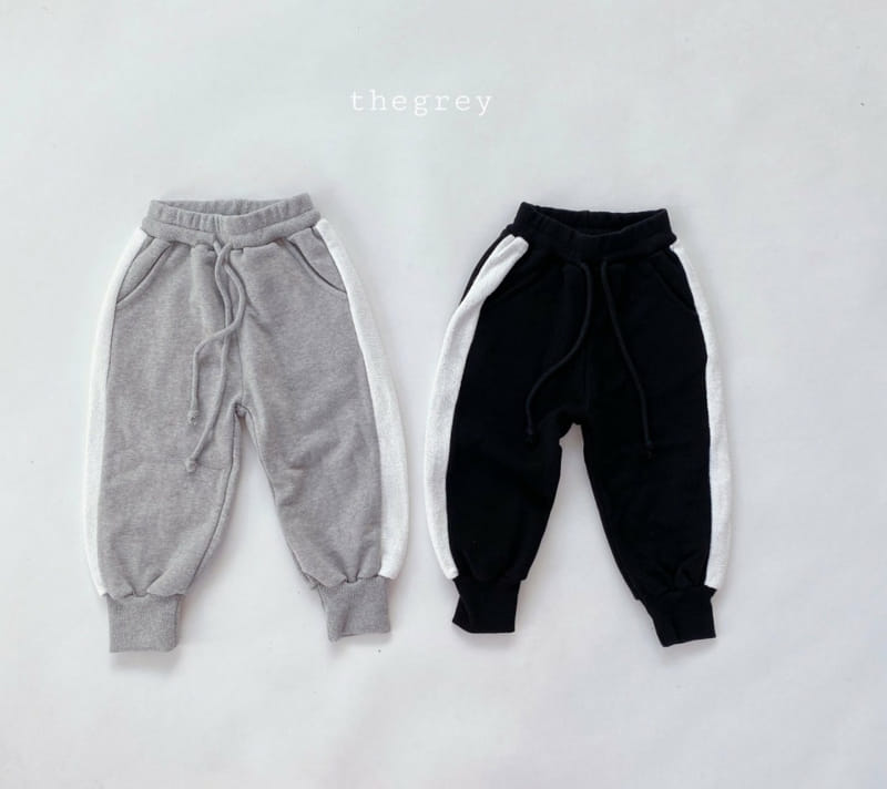 THE GREY - Korean Children Fashion - #Kfashion4kids - Line Training Pants - 9