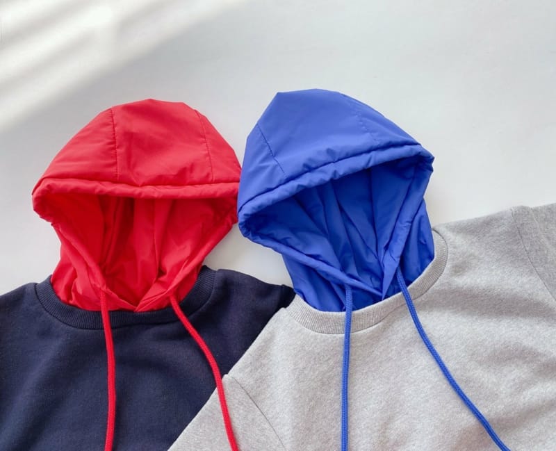 THE GREY - Korean Children Fashion - #Kfashion4kids - Runner Hood Pullover - 12
