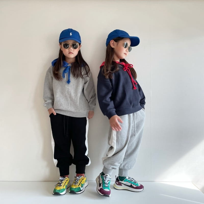 THE GREY - Korean Children Fashion - #Kfashion4kids - Runner Hood Pullover - 8
