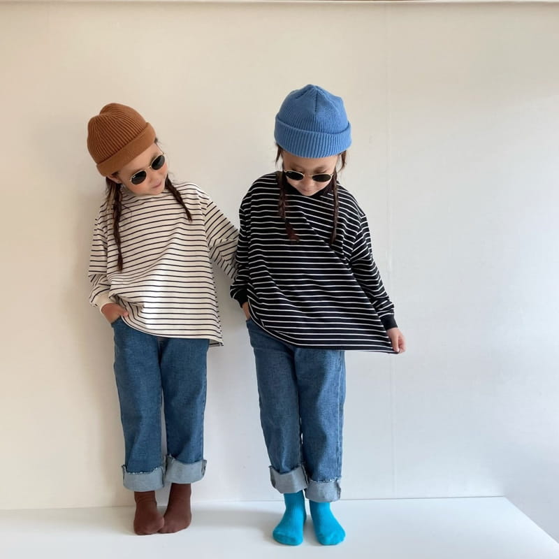 THE GREY - Korean Children Fashion - #Kfashion4kids - Roll-up Jeans - 11
