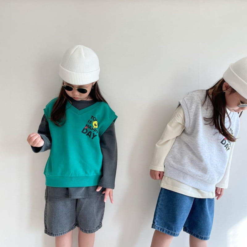 THE GREY - Korean Children Fashion - #Kfashion4kids - Bangbang Half Pants - 10