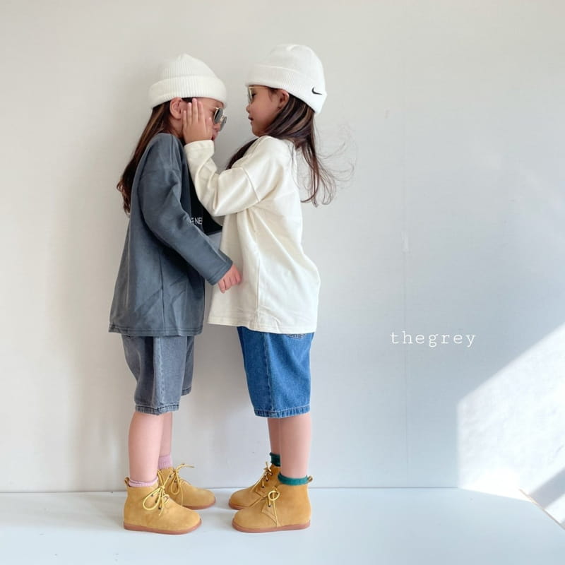 THE GREY - Korean Children Fashion - #Kfashion4kids - Bangbang Half Pants - 4