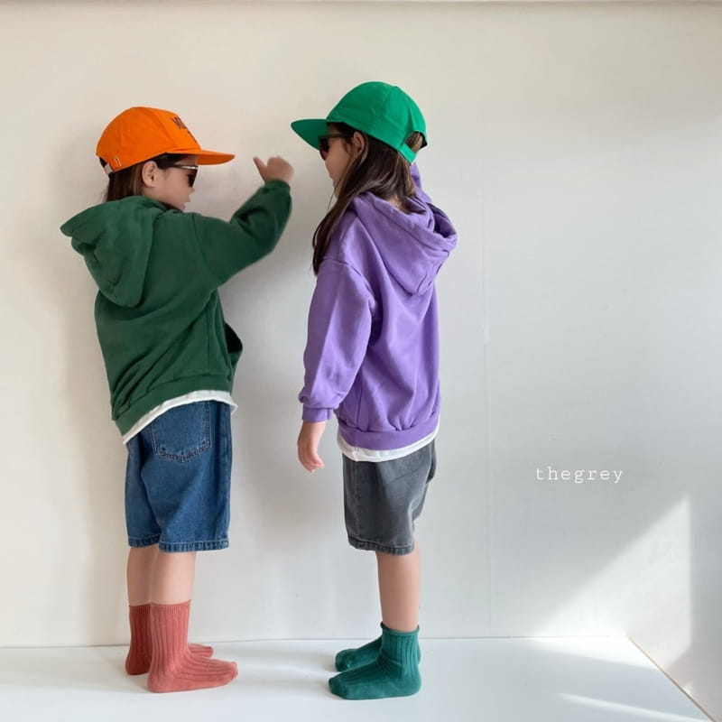 THE GREY - Korean Children Fashion - #Kfashion4kids - Bangbang Half Pants - 6
