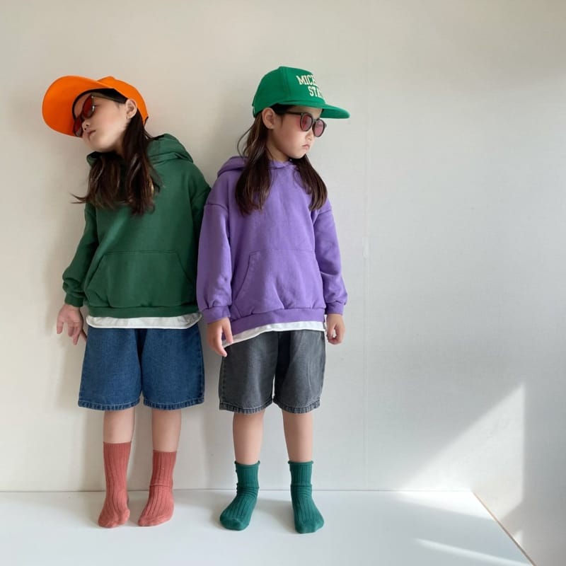 THE GREY - Korean Children Fashion - #Kfashion4kids - Bangbang Half Pants - 8