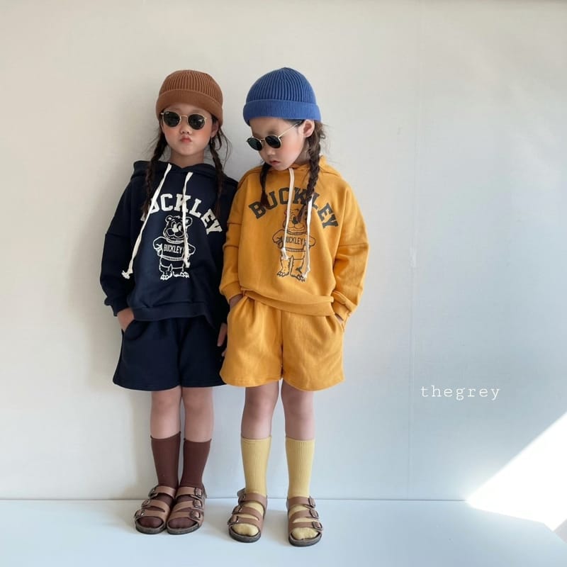 THE GREY - Korean Children Fashion - #Kfashion4kids - Buckley Top Short Set