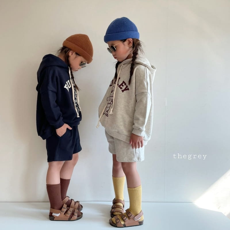 THE GREY - Korean Children Fashion - #Kfashion4kids - Buckley Top Short Set - 12