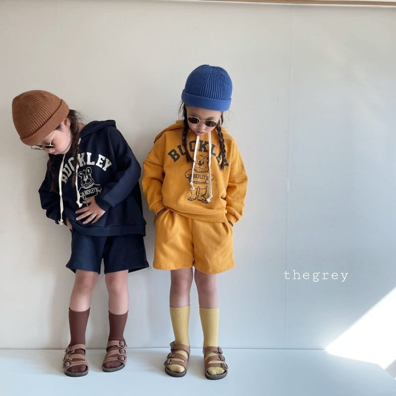 THE GREY - Korean Children Fashion - #Kfashion4kids - Buckley Top Short Set - 4