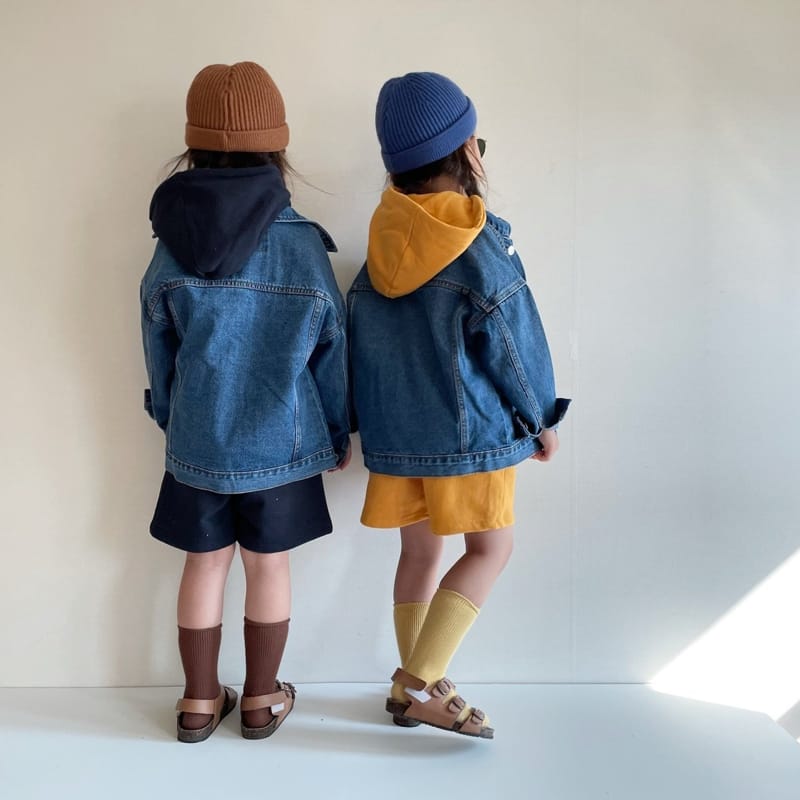 THE GREY - Korean Children Fashion - #Kfashion4kids - Buckley Top Short Set - 6