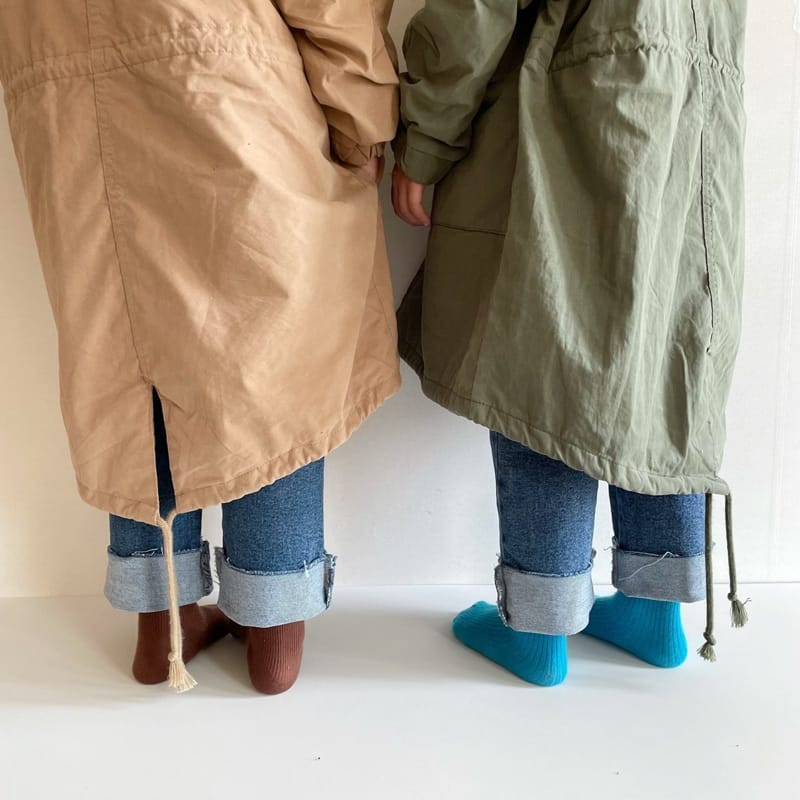 THE GREY - Korean Children Fashion - #Kfashion4kids - Ballon Field Jacket - 10