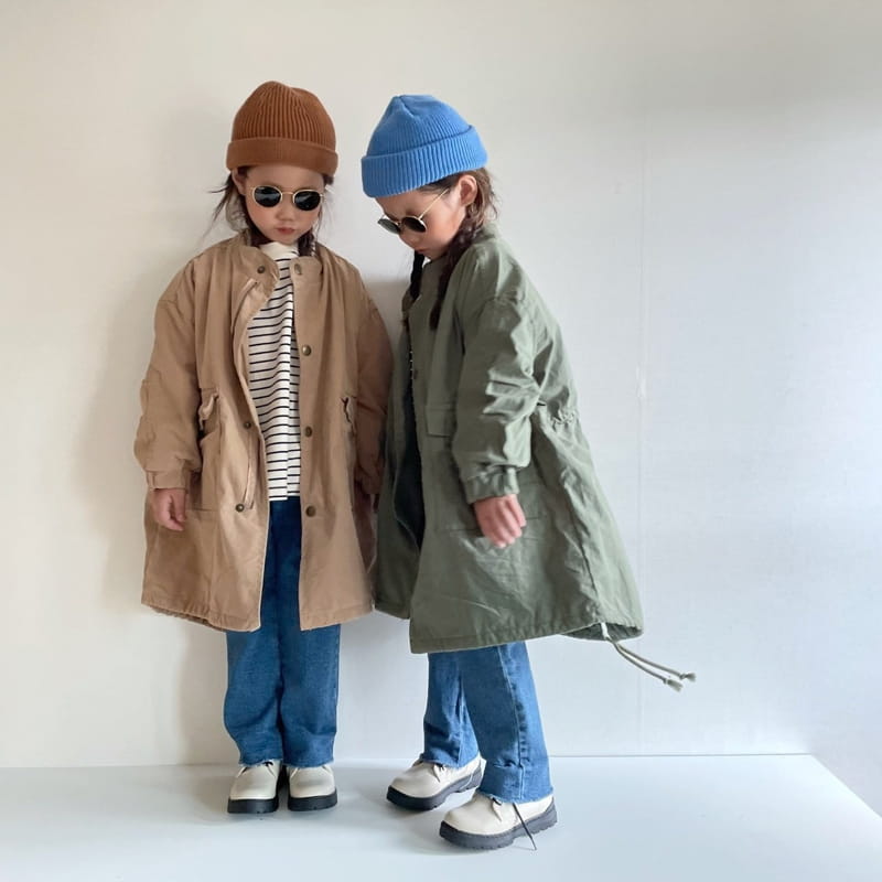 THE GREY - Korean Children Fashion - #Kfashion4kids - Ballon Field Jacket - 12