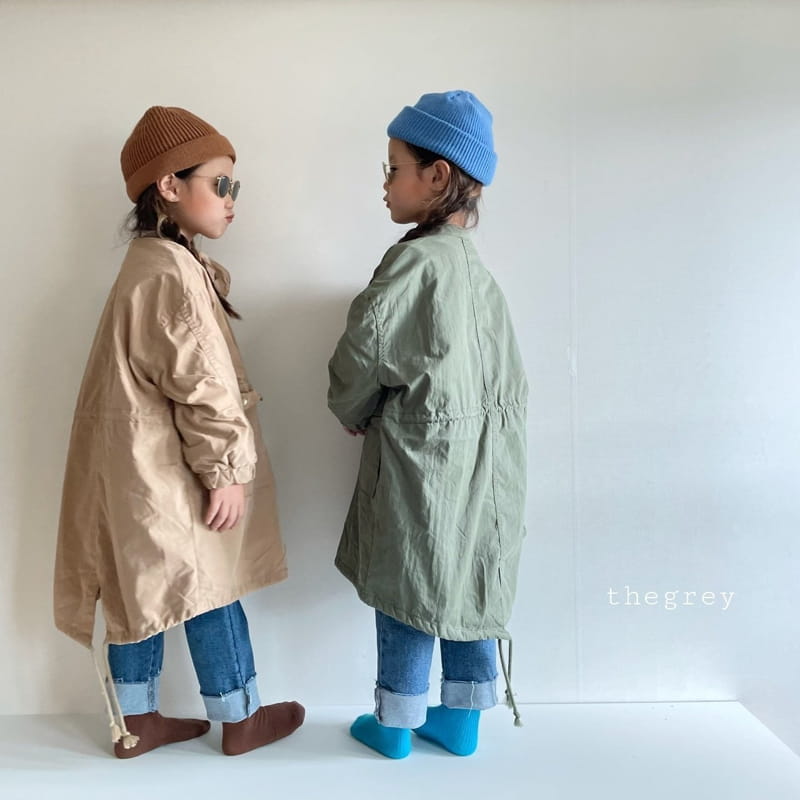 THE GREY - Korean Children Fashion - #Kfashion4kids - Ballon Field Jacket - 5