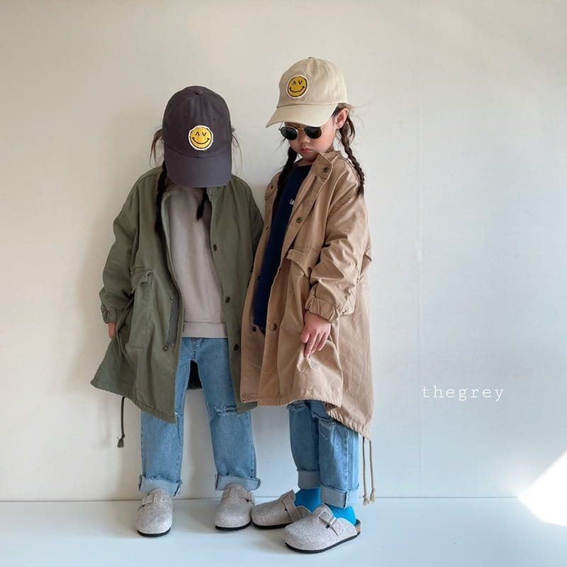 THE GREY - Korean Children Fashion - #Kfashion4kids - Ballon Field Jacket - 8