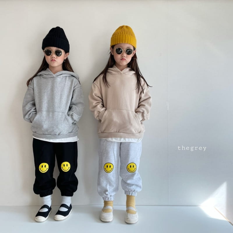 THE GREY - Korean Children Fashion - #Kfashion4kids - Smile Jogger Pants - 10