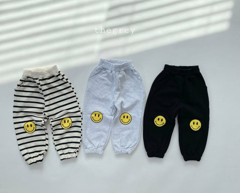 THE GREY - Korean Children Fashion - #Kfashion4kids - Smile Jogger Pants - 2