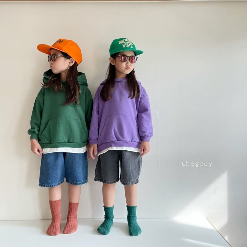 THE GREY - Korean Children Fashion - #Kfashion4kids - Styling Hood Pullover