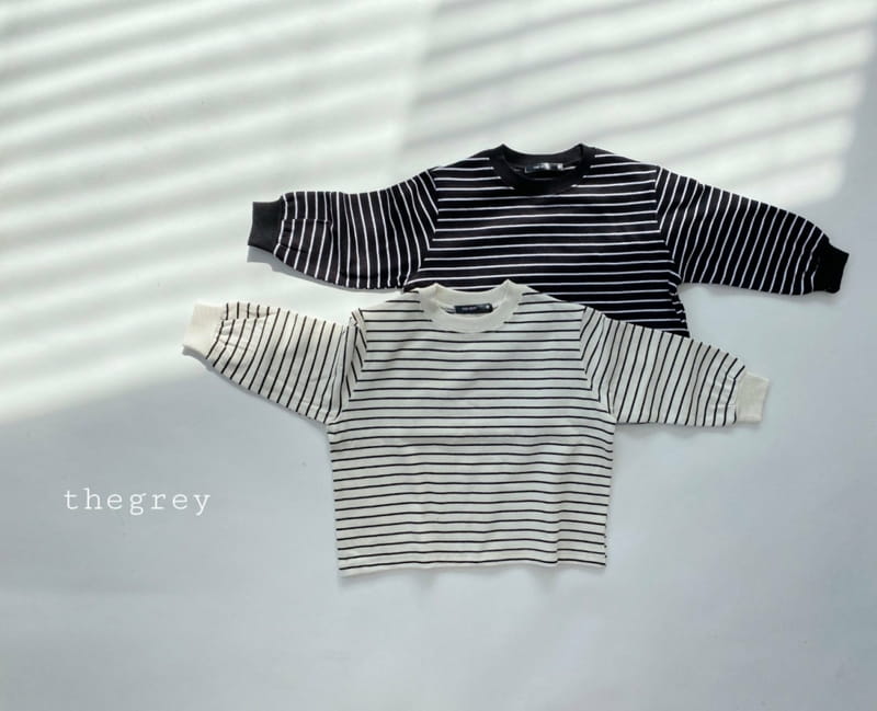 THE GREY - Korean Children Fashion - #Kfashion4kids - Stripe Tee - 11