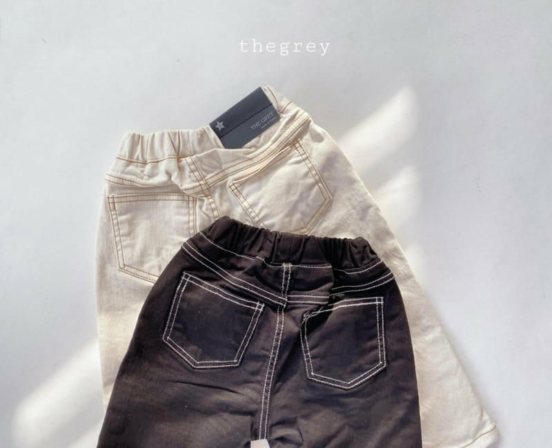 THE GREY - Korean Children Fashion - #Kfashion4kids - Stitch Pants - 11