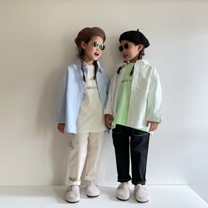 THE GREY - Korean Children Fashion - #Kfashion4kids - Stitch Pants - 7
