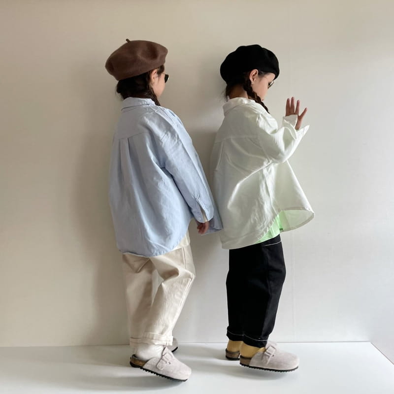 THE GREY - Korean Children Fashion - #Kfashion4kids - Stitch Pants - 9