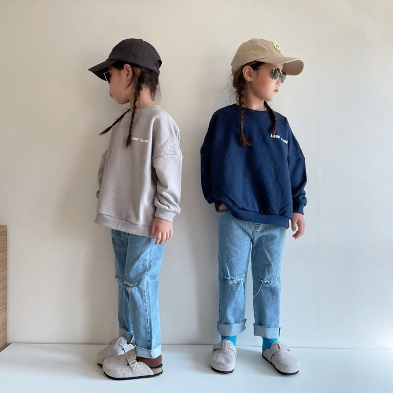 THE GREY - Korean Children Fashion - #Kfashion4kids - Island Sweatshirt - 6