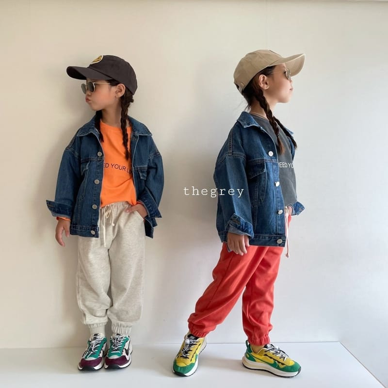 THE GREY - Korean Children Fashion - #Kfashion4kids - Original Denim Jacket - 4