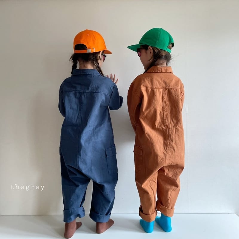 THE GREY - Korean Children Fashion - #Kfashion4kids - Cargo Jumpsuit - 6