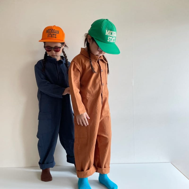 THE GREY - Korean Children Fashion - #Kfashion4kids - Cargo Jumpsuit - 7