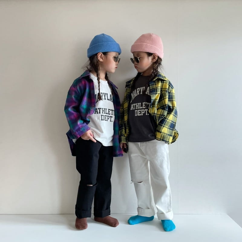 THE GREY - Korean Children Fashion - #Kfashion4kids - Slit Vintage Pants - 7