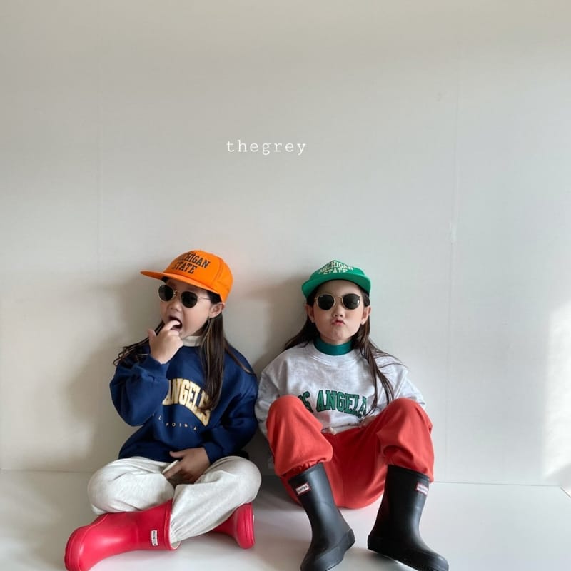 THE GREY - Korean Children Fashion - #Kfashion4kids - Turtleneck Sweatshirt - 4