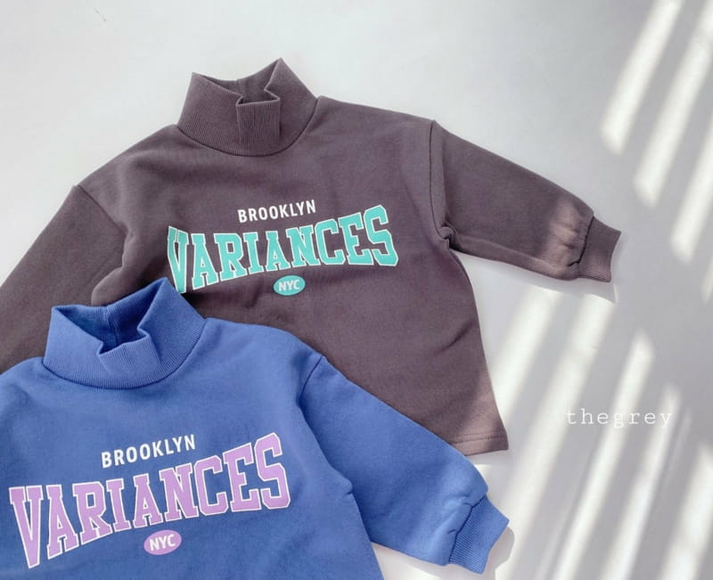 THE GREY - Korean Children Fashion - #Kfashion4kids - High Neck Sweatshirt - 10