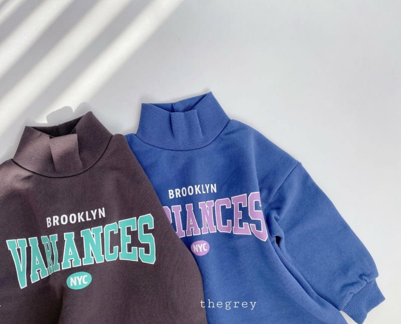 THE GREY - Korean Children Fashion - #Kfashion4kids - High Neck Sweatshirt - 11