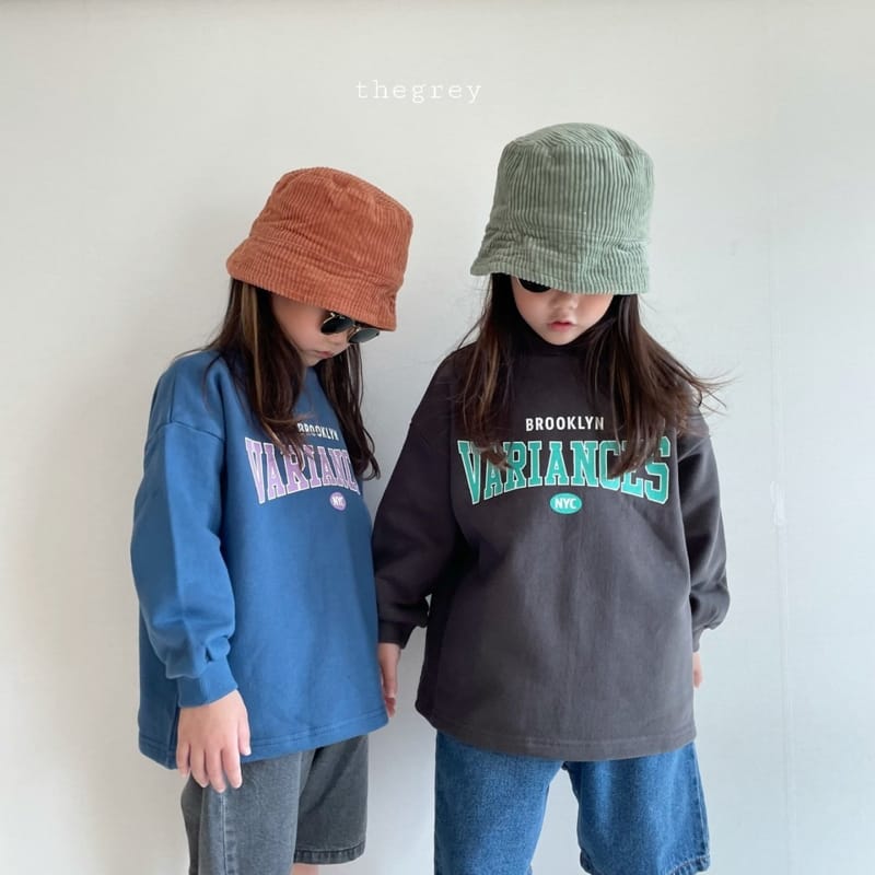 THE GREY - Korean Children Fashion - #Kfashion4kids - High Neck Sweatshirt - 2