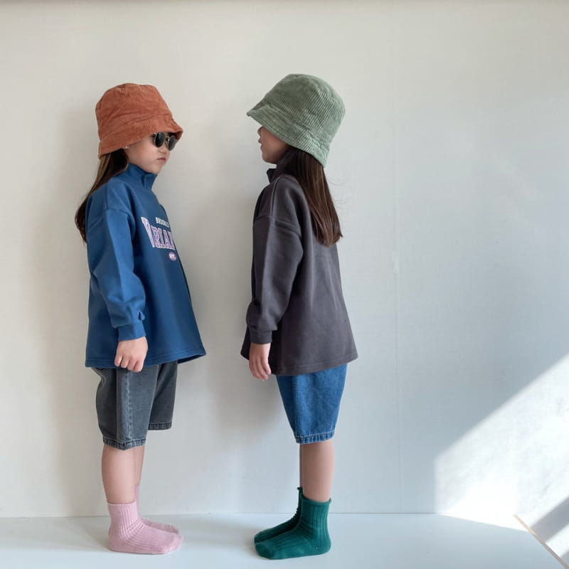THE GREY - Korean Children Fashion - #Kfashion4kids - High Neck Sweatshirt - 7
