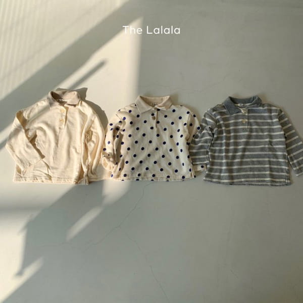 THE LALALA - Korean Children Fashion - #Kfashion4kids - Collar Terry Tee - 10