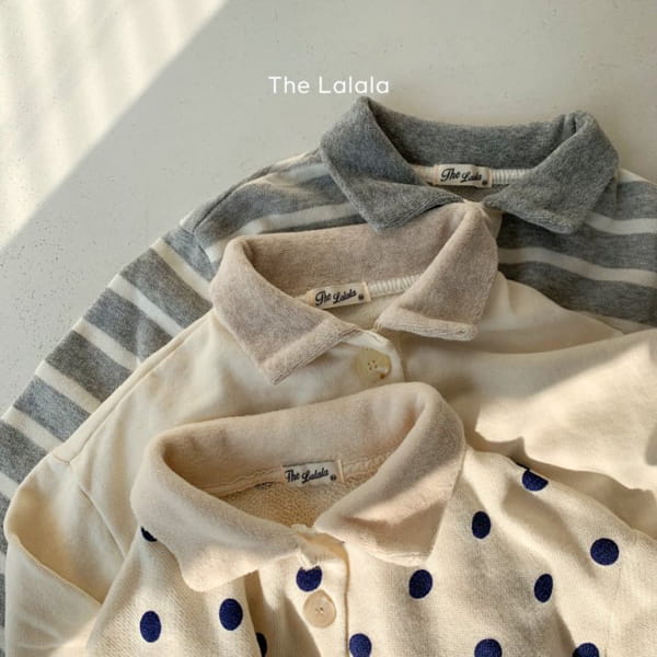 THE LALALA - Korean Children Fashion - #Kfashion4kids - Collar Terry Tee - 2