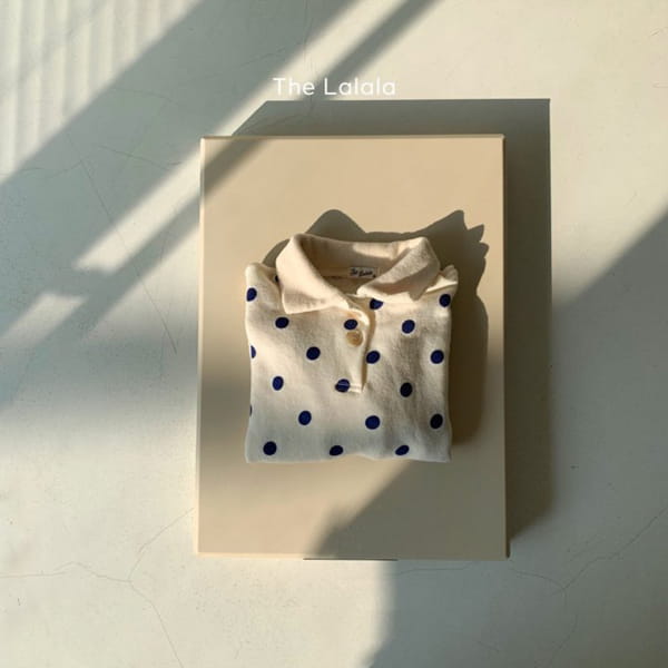 THE LALALA - Korean Children Fashion - #Kfashion4kids - Collar Terry Tee - 4