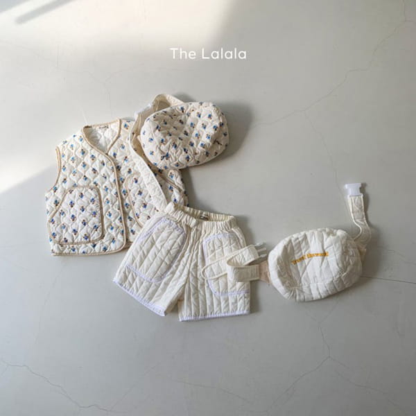 THE LALALA - Korean Children Fashion - #Kfashion4kids - Embo Quilting Shorts - 4