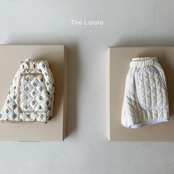 THE LALALA - Korean Children Fashion - #Kfashion4kids - Embo Quilting Shorts - 6