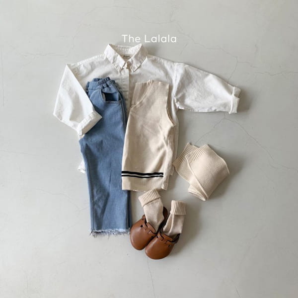 THE LALALA - Korean Children Fashion - #Kfashion4kids - Natural Straight Pants - 10
