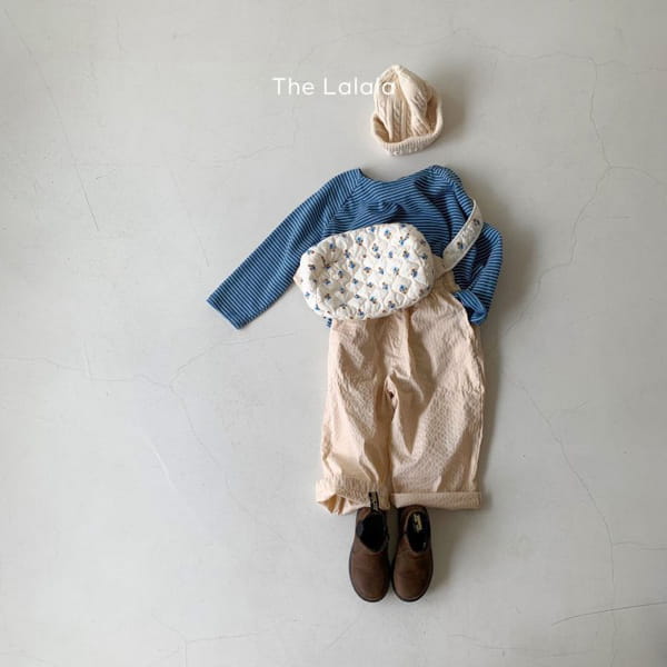 THE LALALA - Korean Children Fashion - #Kfashion4kids - Ten Slit Stripe Tee