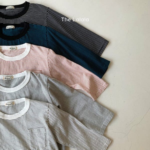 THE LALALA - Korean Children Fashion - #Kfashion4kids - Kinder Stripe Tee
