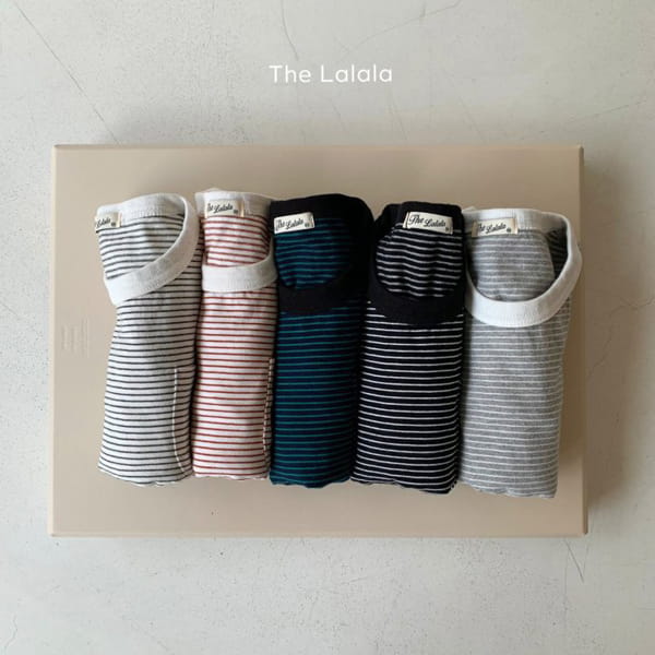THE LALALA - Korean Children Fashion - #Kfashion4kids - Kinder Stripe Tee - 2