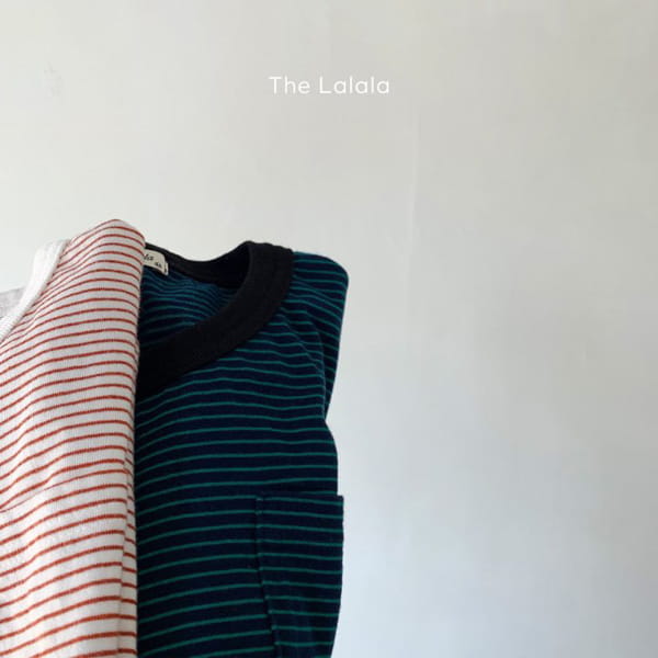 THE LALALA - Korean Children Fashion - #Kfashion4kids - Kinder Stripe Tee - 3